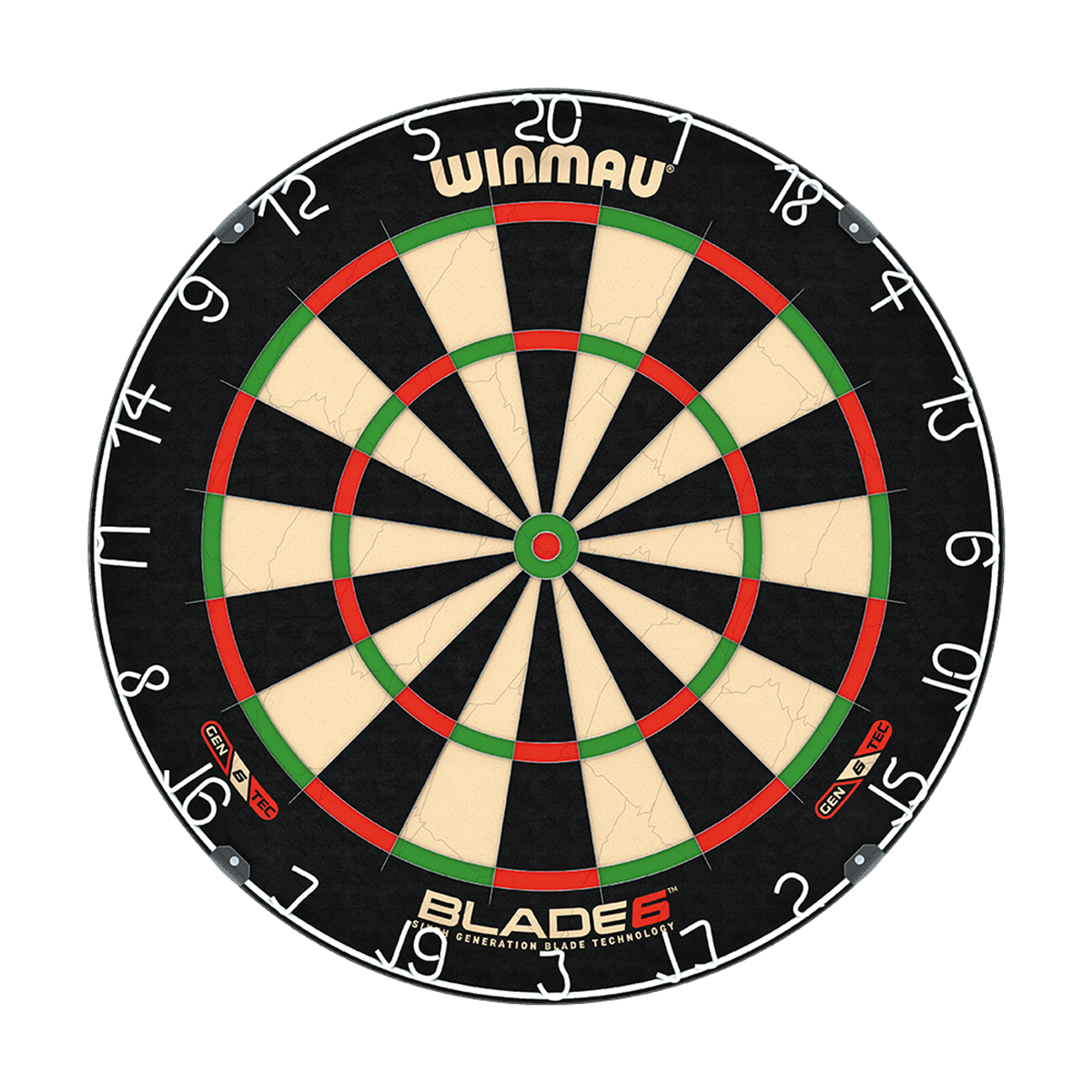 Winmau Blade 6 Steeldartboard, Verpackung