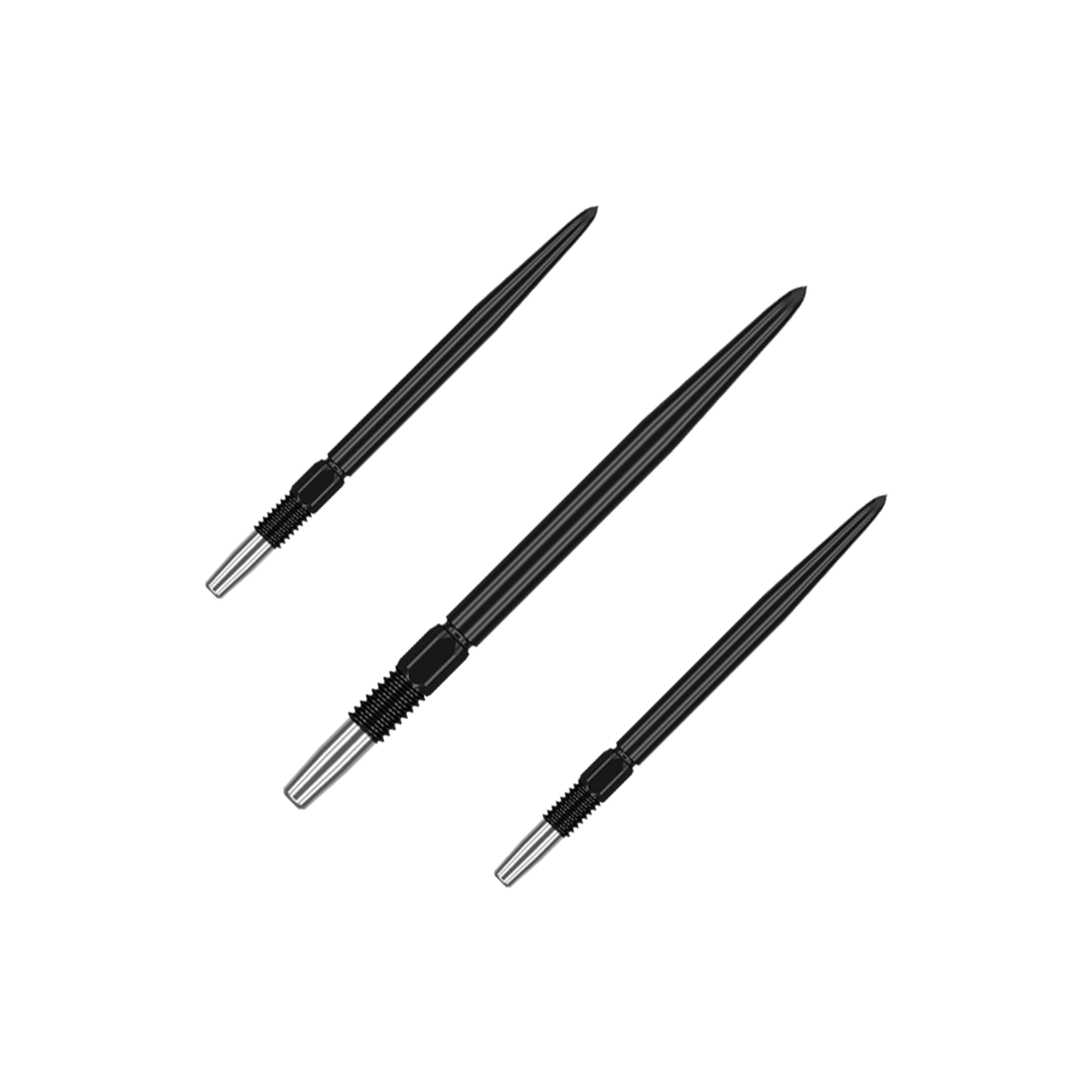 Target Swiss Point Wechselspitzen in Schwarz, 26 und 30 mm