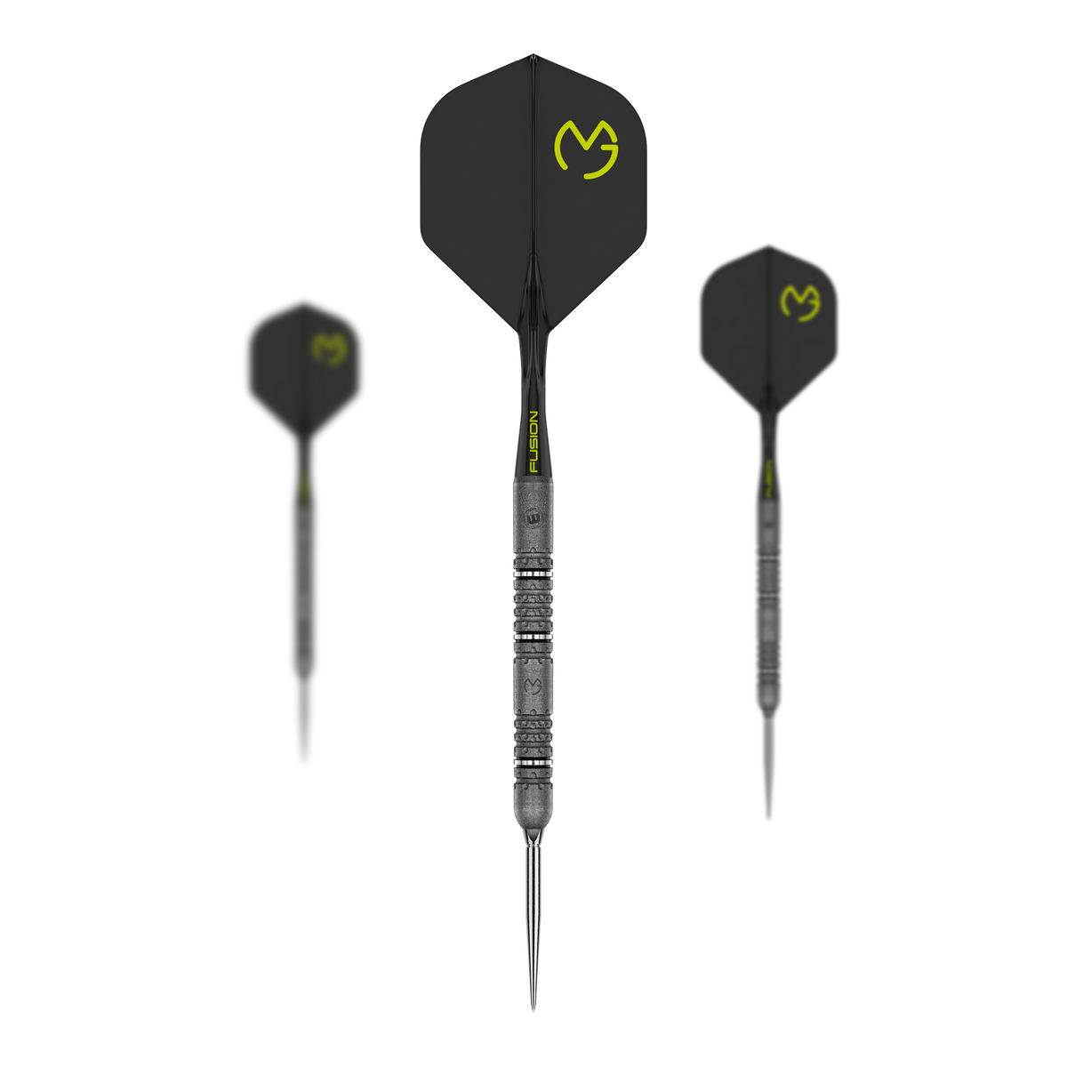 Winmau van Gerwen Signature, Detailansicht des Barrel-Griffprofils