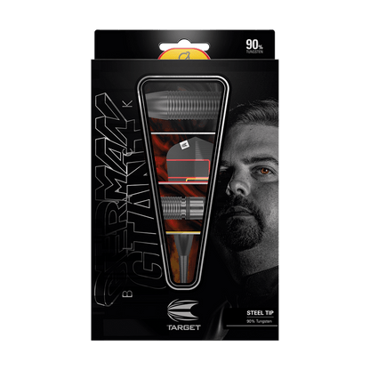 Target Gabriel Clemens Black Edition Steeldart, 90 Prozent Tungsten