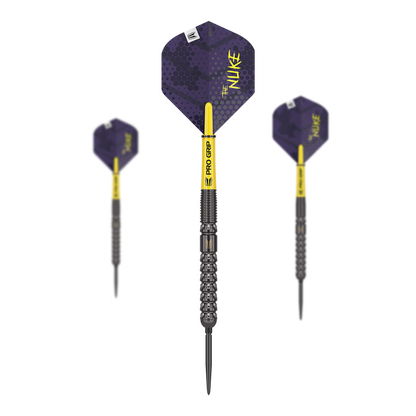 Luke Littler GEN1, Detailansicht des Barrel-Griffprofils