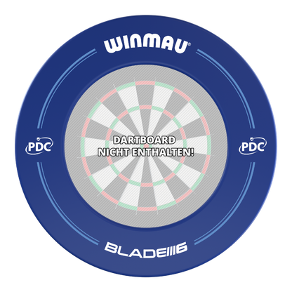 Winmau PDC Dartboard Surround in Blau