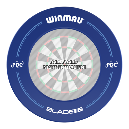 Winmau PDC Dartboard Surround in Blau
