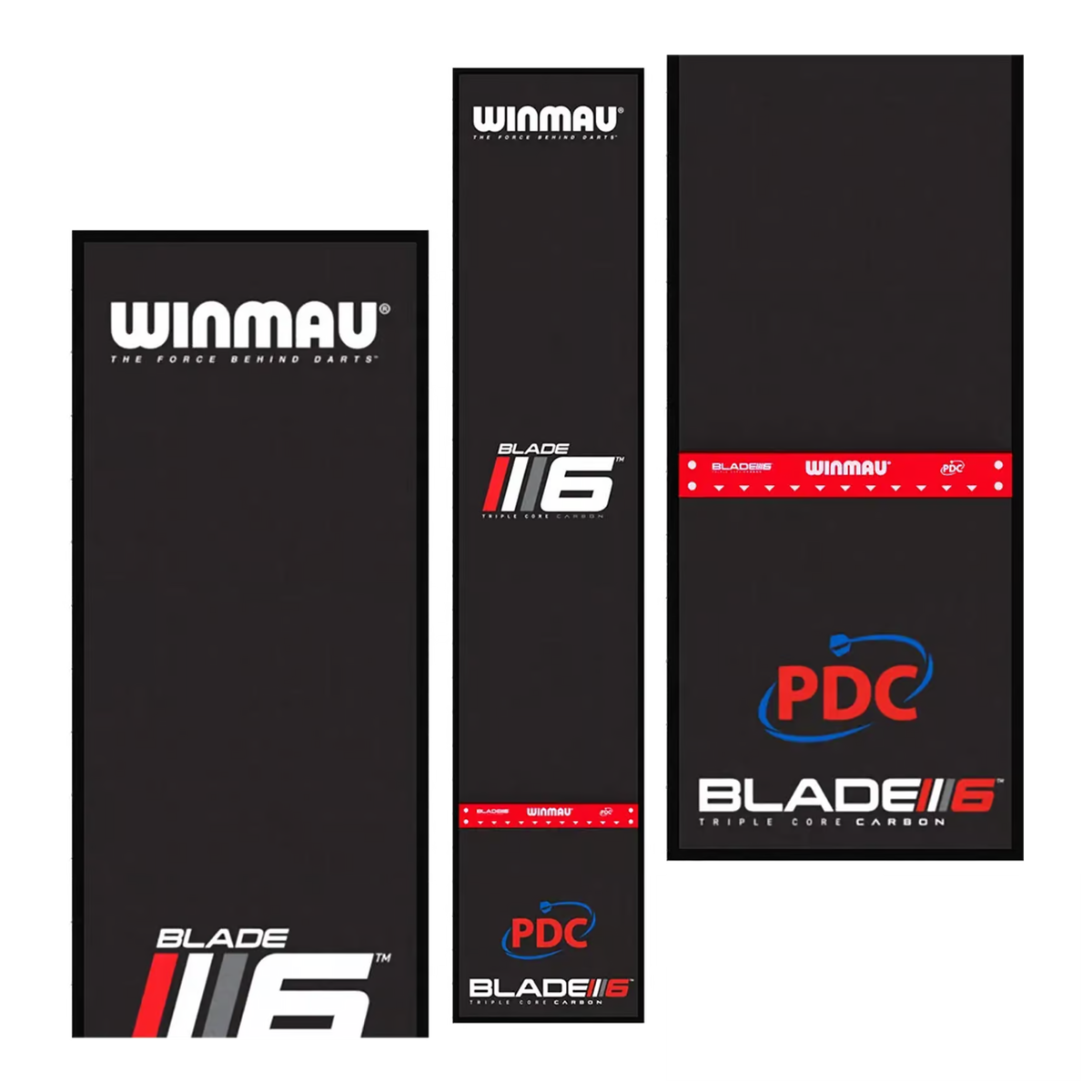 Winmau Pro Zone Precision Dartmatte, Detailansicht der Oberfläche