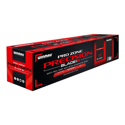 Winmau Pro Zone Precision Dartmatte, Verpackung