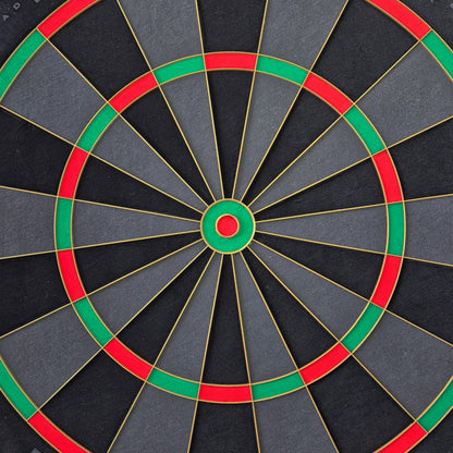 Detailaufnahme des Premium-Sisals am Bulls NL Advantage Dartboard