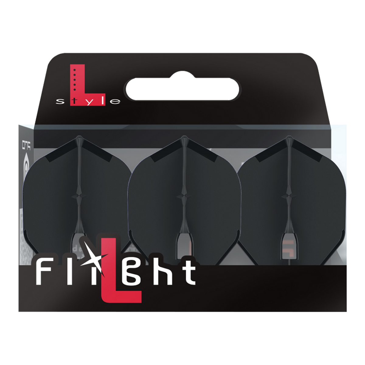 L-Style Champagne L1PRO Flights in Schwarz, Standardform