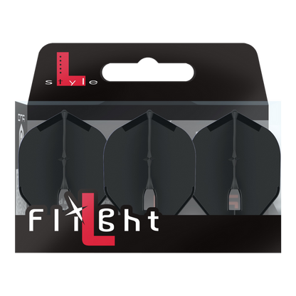 L-Style Champagne L1PRO Flights in Schwarz, Standardform