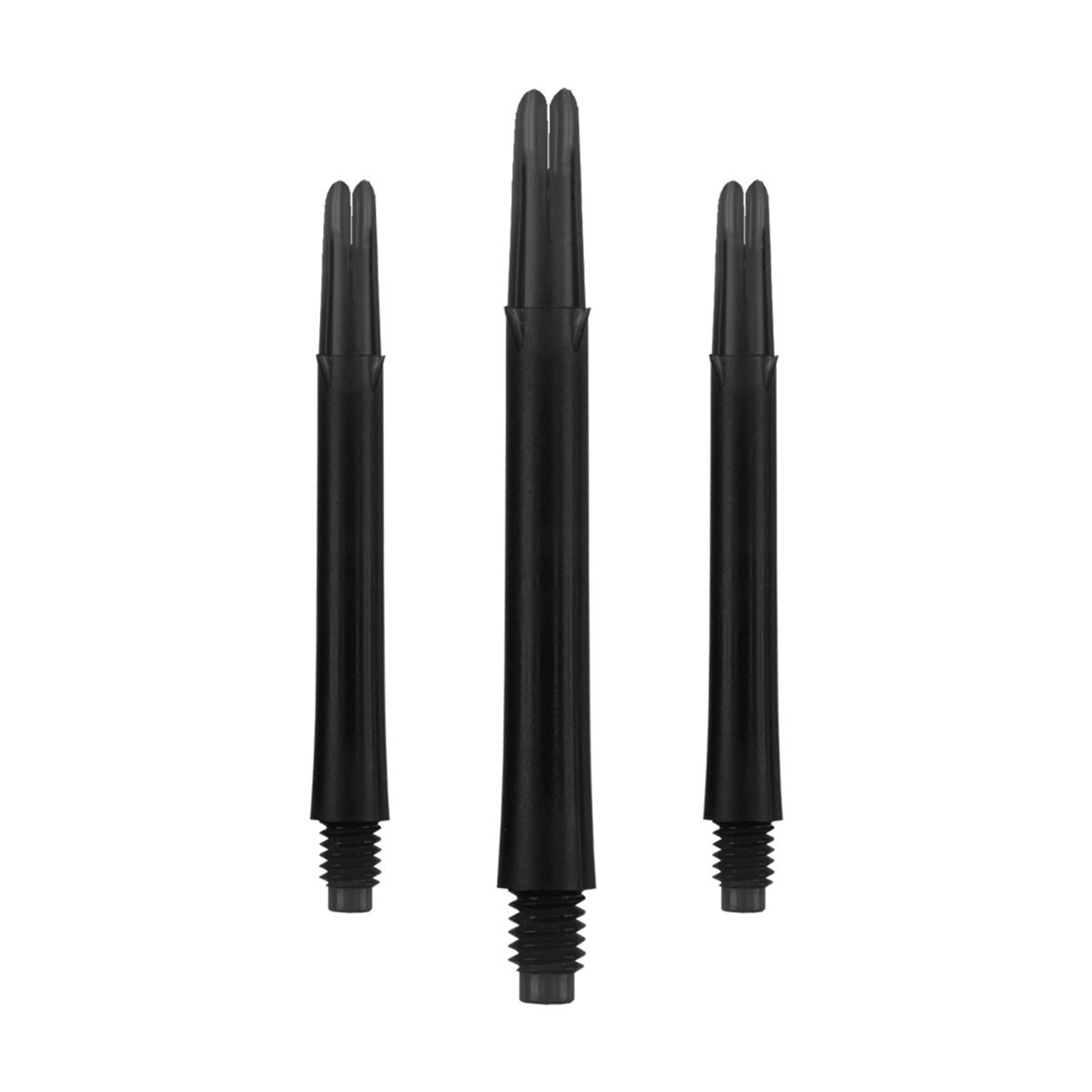 L-Style L-Shafts Locked Straight in Schwarz, erhältlich in vier Längen