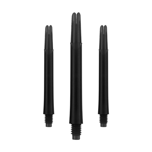 L-Style L-Shafts Locked Straight in Schwarz, erhältlich in vier Längen