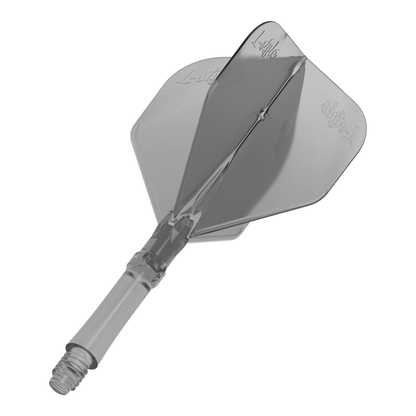 L-Style L-System Flight in Clear Black mit integriertem Shaft