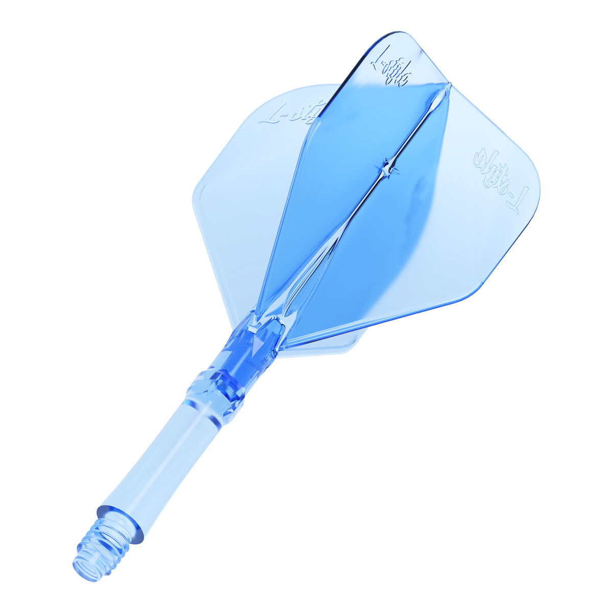 L-Style L-System Flight in Clear Blue mit integriertem Shaft