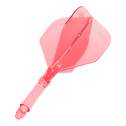 L-Style L-System Flight in Clear Red mit integriertem Shaft