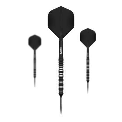Red Dragon Sable Parallel Switch Point Steeldarts – komplettes Set mit drei Darts
