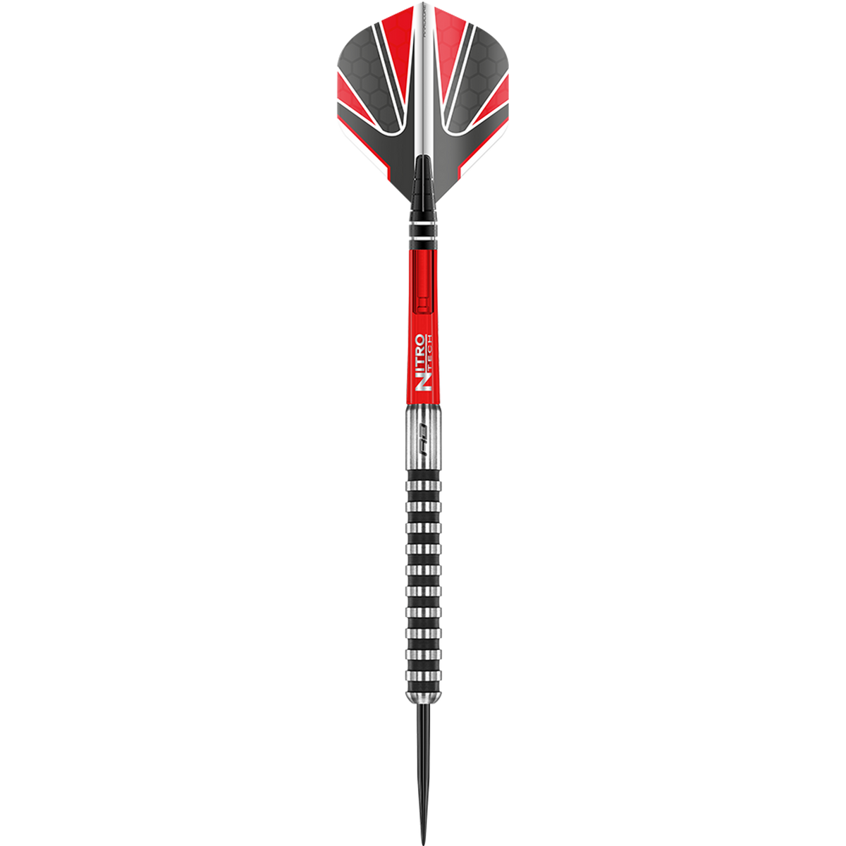 Red Dragon Javelin Black Steeldart mit schwarzem Tungsten-Barrel